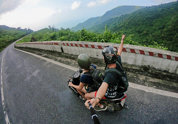 persons riding